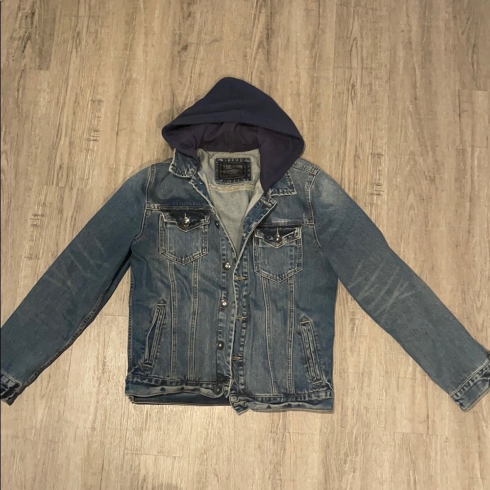 Hooded Jean Jacket